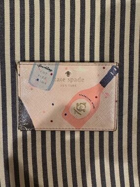 Kate Spade champagne card holder